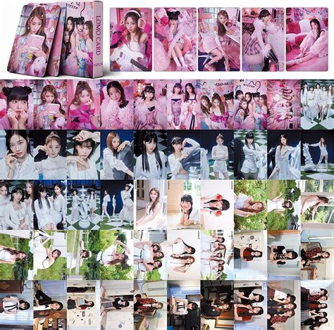 55pcs Le Serafim Photo Cards Fearless New Album Cards Merch Lomo Cards ...