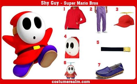 Shy Guy Costume