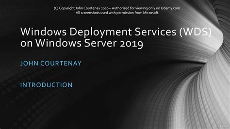 Windows Deployment Services (WDS) on Windows Server 2019 - learn ...