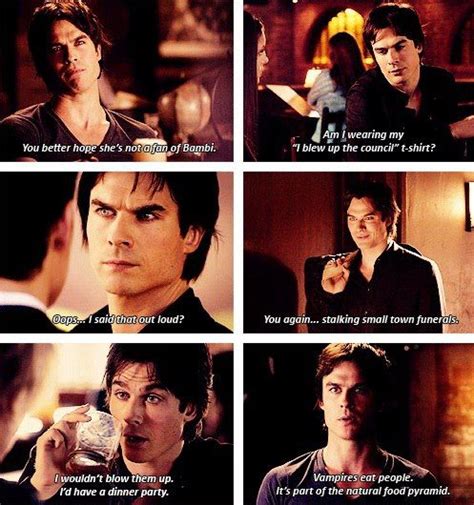 Damon Vampire Diaries Quotes Funny