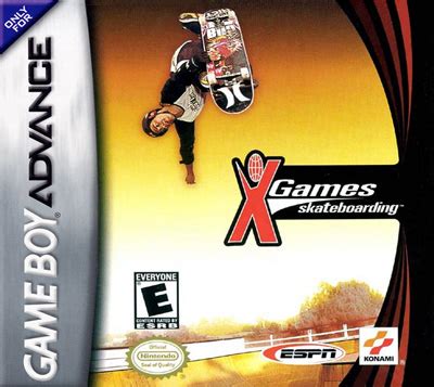 X Games Skateboarding | Retro Game Cases