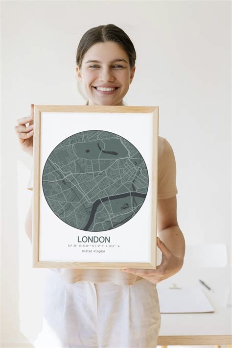 London Map London Poster London Map Poster Map of London - Etsy