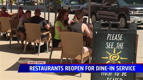 Downtown Grand Rapids restaurants excited to be open