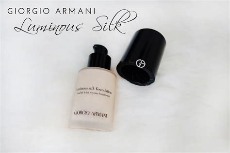 Giorgio armani luminous silk foundation reviews - capitalfas