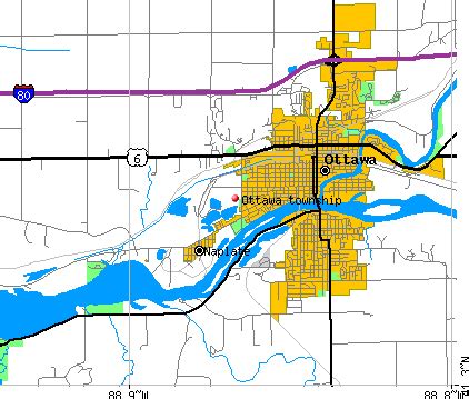 Ottawa Illinois Map