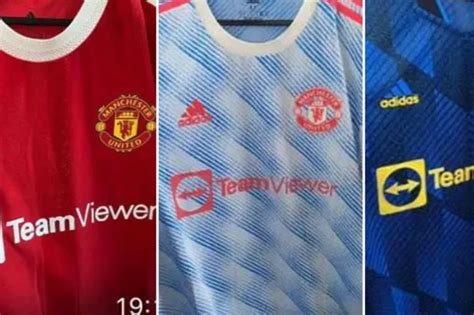 High-quality Pictures Of All Of Man United's 2021/22 Kits Leak Online ...