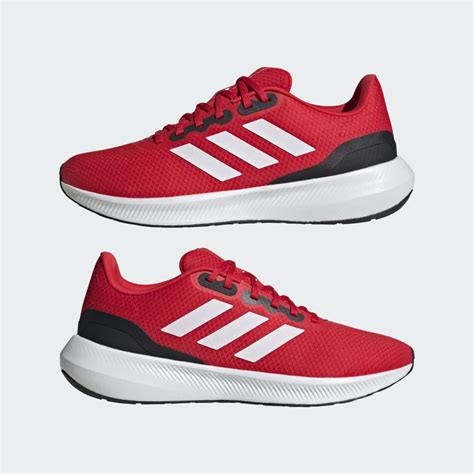 adidas Runfalcon 3 Shoes - Red | adidas LK