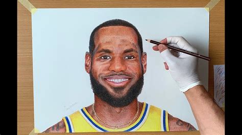 Drawing LeBron James🏀 - YouTube