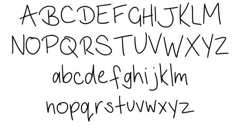 Handwriting Basics font by Emily Mills | FontRiver