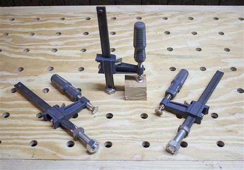 My DIY fixturing clamps made from Harbor Freight bar clamps http://ift ...