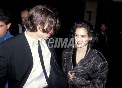 Johnny Depp and Winona Ryder at ShoWest 1990 - JOHNNY DEPP & WINONA RYDER Photo (20716280) - Fanpop