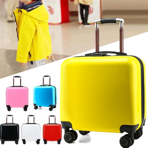 Hard Shell Cabin Size 18'' Suitcase Travel Luggage Spinner Bag ...