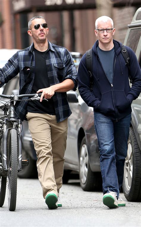 Anderson Cooper and Boyfriend Benjamin Maisani Rock Matching Sneakers in NYC—See the Pic! | E! News