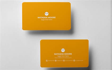 Professional and Minimalist Business Cards Templates