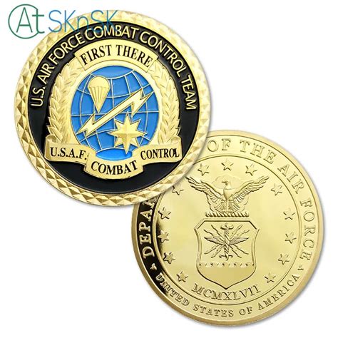 1/3/5/10pcs U.S. Air Force Combat Command USAF Challenge Coins Commemorative Coins collectibles ...