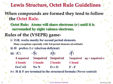 PPT - Drawing Lewis Structures A Tutorial on Writing Lewis Dot ...