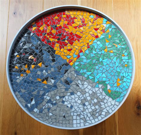 Coffee Table Mosaic (looking down) 2021 – Tom Hillier