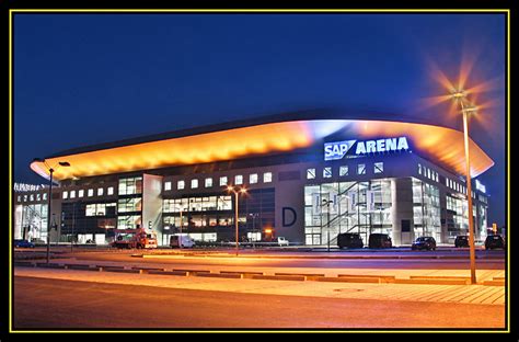 SAP Arena Foto & Bild | architektur, architektur bei nacht, motive Bilder auf fotocommunity