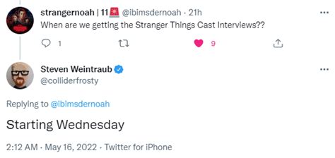 Stranger Things Cast Interviews Starting Wednesday... : r/HawkinsAVclub