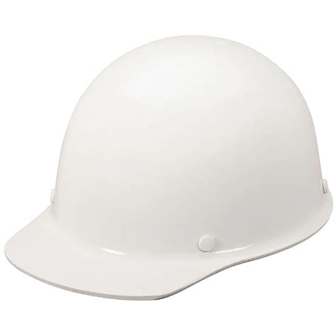 MSA Skullgard White Hard Hat w/ Fas-Trac III Suspension – 475396 ...