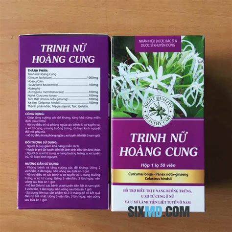 Trinh Nu Hoang Cung - Crinum Latifolium, ovary’s health, breast, prostate - 50 capsules - SIXMD ...