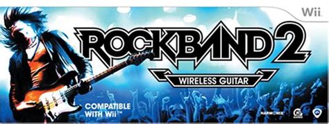 Amazon.com: Wii Rock Band 2 Standalone Guitar : Video Games