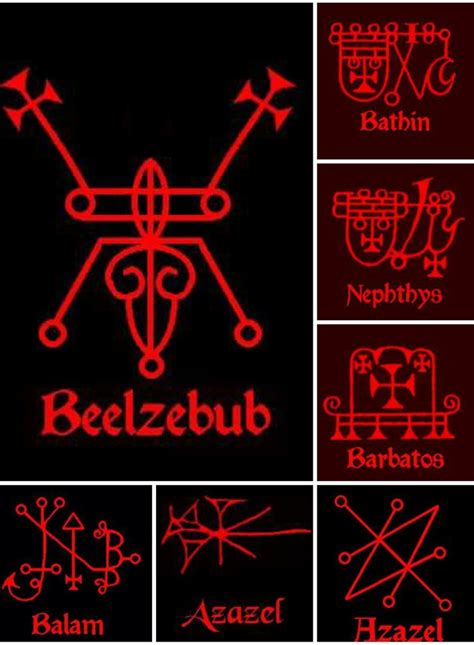 Demon: Sigils | Demon symbols, Satanic art, Occult symbols