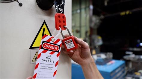 TRADESAFE Lockout Tagout Kit With Hasps, Loto Tags, Red Safety Padlocks OSHA Compliance For ...