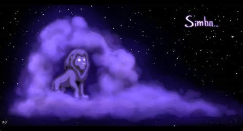 Mufasa's ghost by NightlyPhantom on DeviantArt