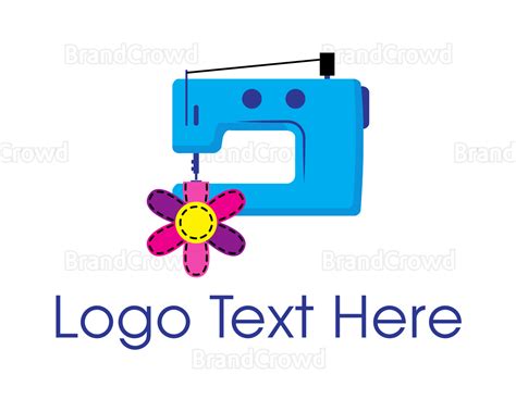 Cute Fashion Sewing Machine Logo | BrandCrowd Logo Maker