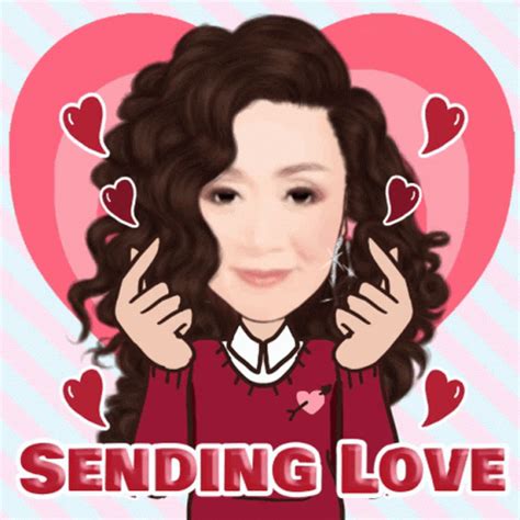 Sending Love Heart GIF - Sending Love Heart Love - Discover & Share GIFs