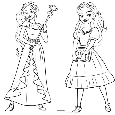 Elena Of Avalor Coloring Pages PDF - Coloringfolder.com