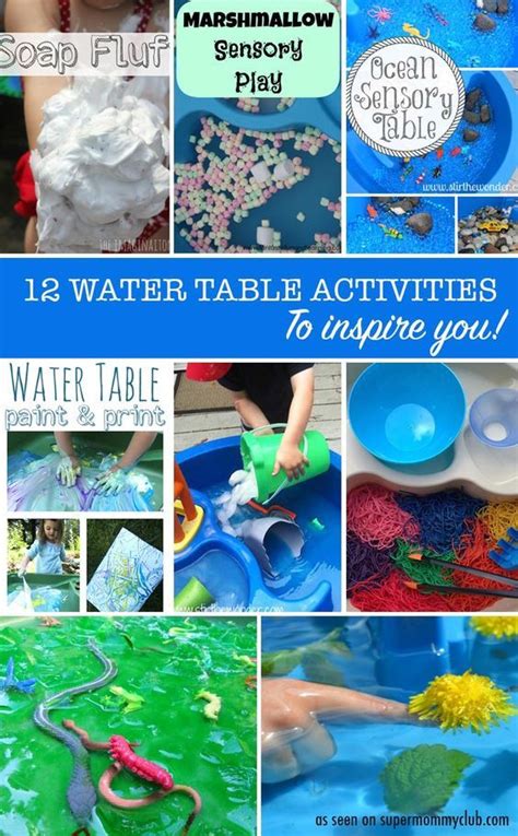 50 best images about Water and Sensory Table Activities for Kids on ...