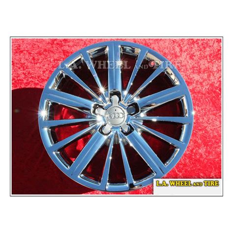 L.A. Wheel - Chrome OEM Wheel Experts | Audi A5 / S5 OEM 18" Set of 4 Chrome Wheels 58861