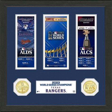 The Highland Mint - Texas Rangers 2023 Road to the World Series ...