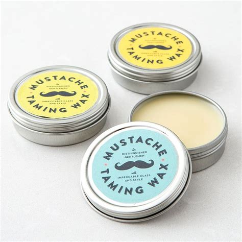 Tame That Handlebar With This 2-Ingredient Mustache Wax - Brit + Co