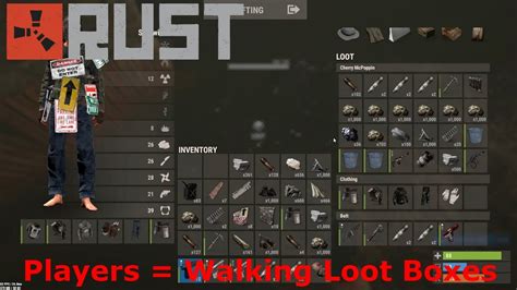 Rust PvP - Walking Loot Boxes in Rust? - YouTube