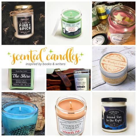 15 scented candles inspired by books and writers