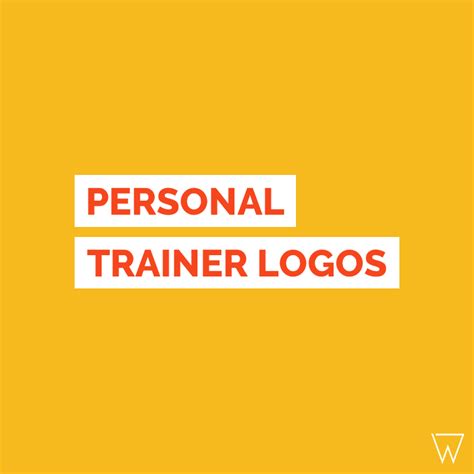 50 Personal Trainer Logo Ideas + Free Design Tips