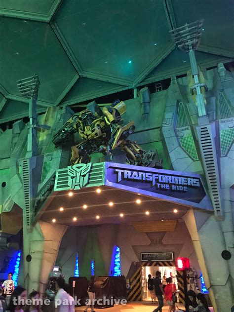 Transformers The Ride 4D at Universal Studios Singapore | Theme Park ...