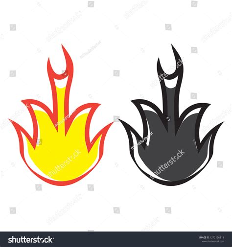 Fire Border Pattern Flame Border Vector Stock Vector (Royalty Free) 1272136813 | Shutterstock