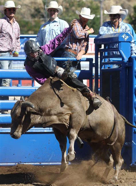 Bobby Vaughan Jr. wins bull riding at Douglas County Fair | Sports | nrtoday.com