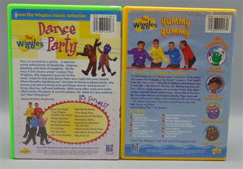 The Wiggles Dance Party and The Wiggles Yummy Yummy (DVD) - KC's Attic