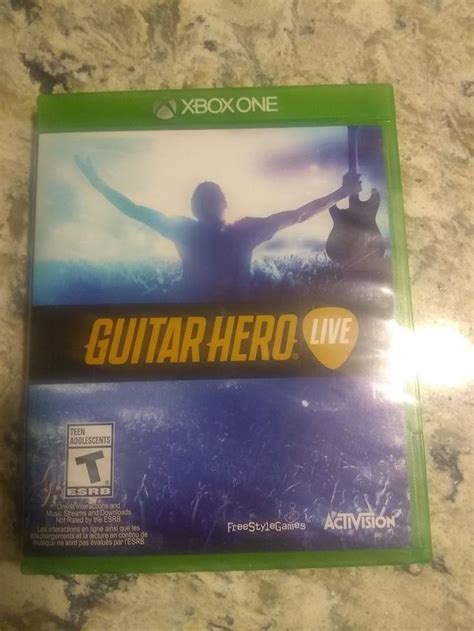 Guitar Hero Live Bundle, Xbox One, Used but in perfect shape | Guitar hero live, Guitar hero ...