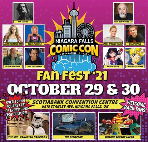 NFCC Fan Fest – Niagara Falls Comic Con