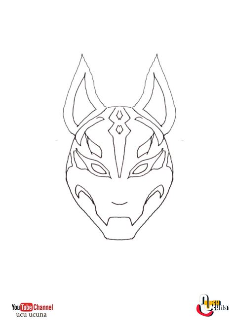 How To Draw Drift s Mask From Fortnite | BATTLE RO by ahmetbroge on DeviantArt