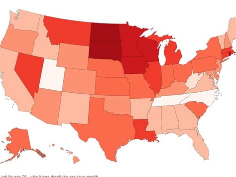 This Map Shows The States Where Adults Binge Drink The Most | Binge ...