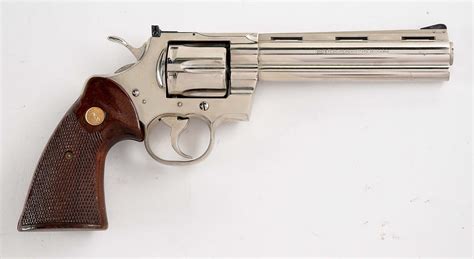 Lot Detail - (M) COLT PYTHON REVOLVER.