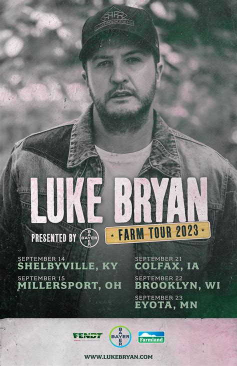 Luke Bryan Heads Back to the Farm in September: - UMG Nashville