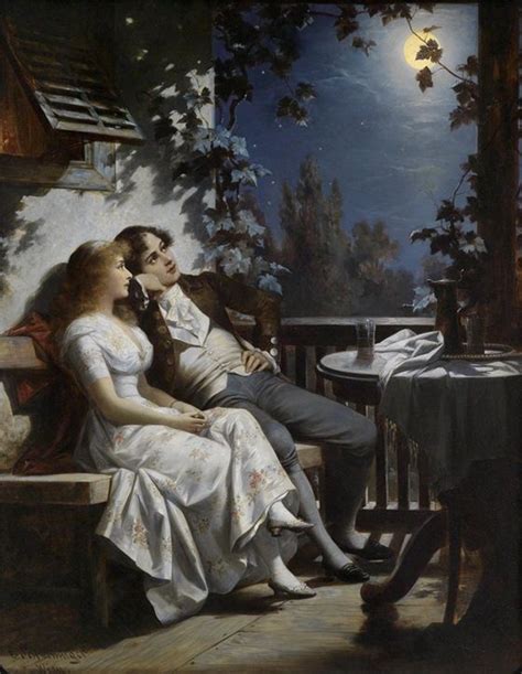 By Carl Schweninger Jr | Romantic paintings, Romantic art, Romance art